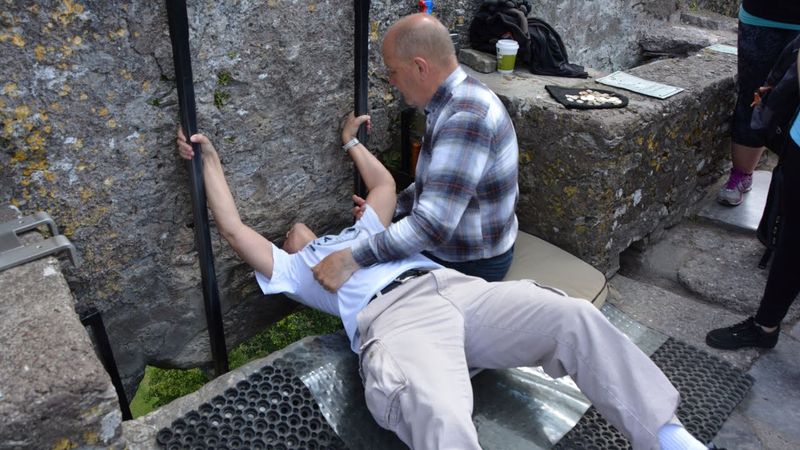 The Stone of Eloquence at Blarney Castle