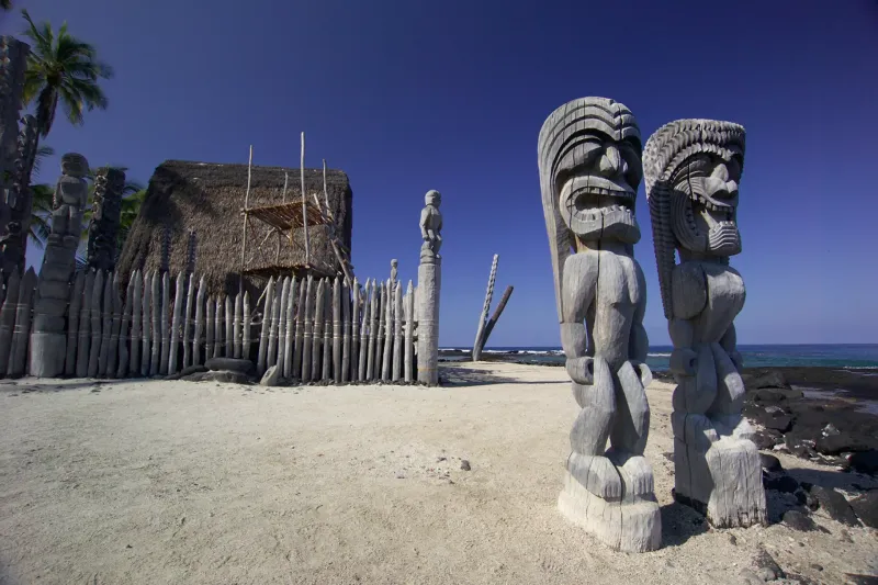 Pu'uhonua o Hōnaunau National Historical Park