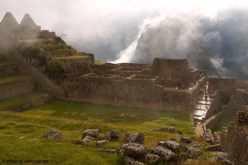 The Deserted Ruins of Machu Picchu
