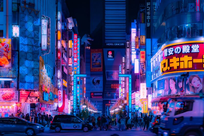 The Bustling Streets of Tokyo