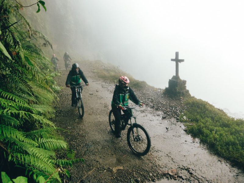 Death Road in Bolivia