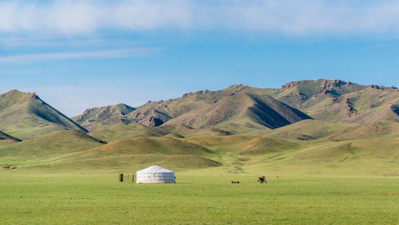The Vast Steppes of Mongolia