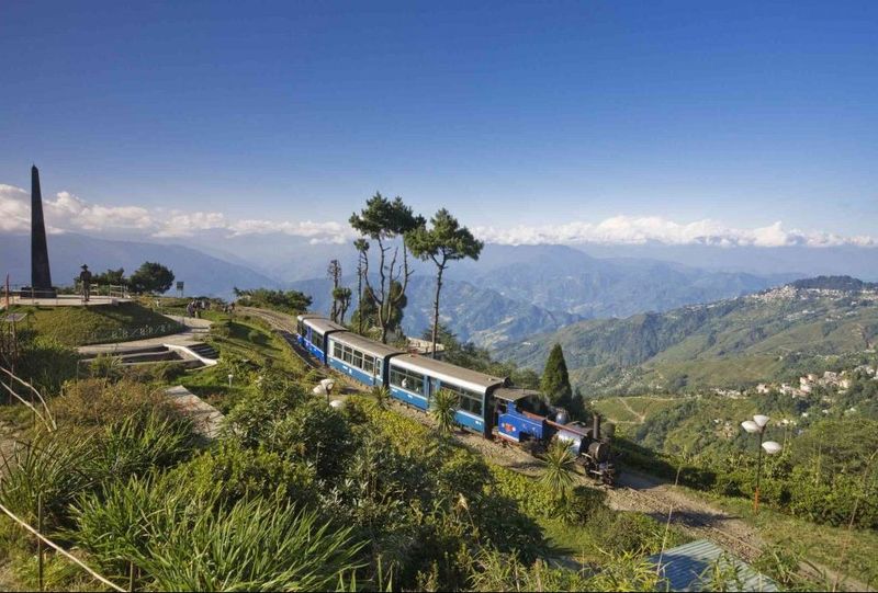 The Darjeeling Himalayan Railway, India