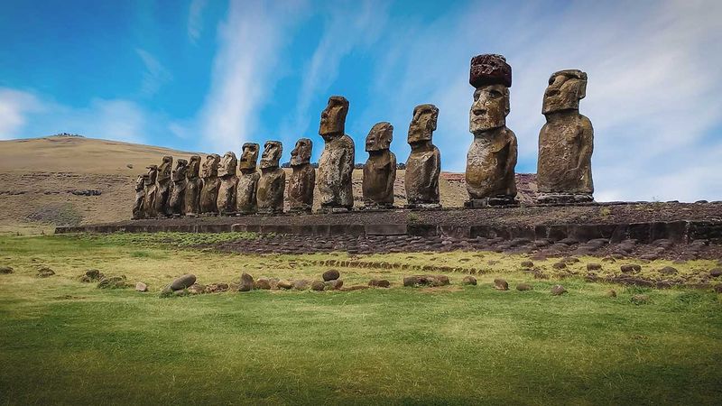 The Enigmatic Moai Statues, Easter Island