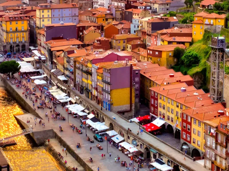 The Vibrant Streets of Porto, Portugal