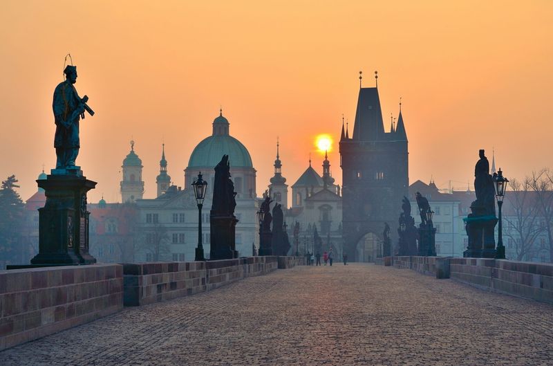 The Majestic Spires of Prague