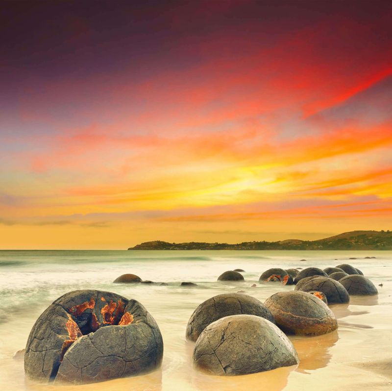 The Mysterious Moeraki Boulders