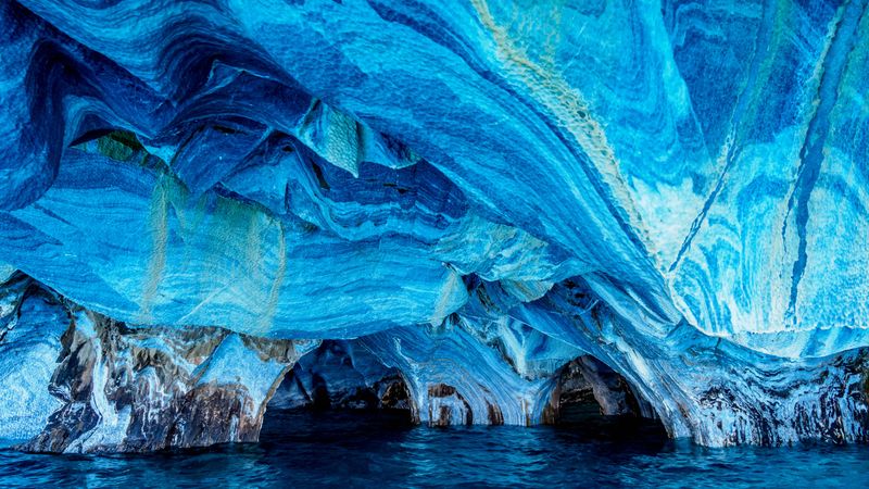 The Ethereal Marble Caves of Patagonia