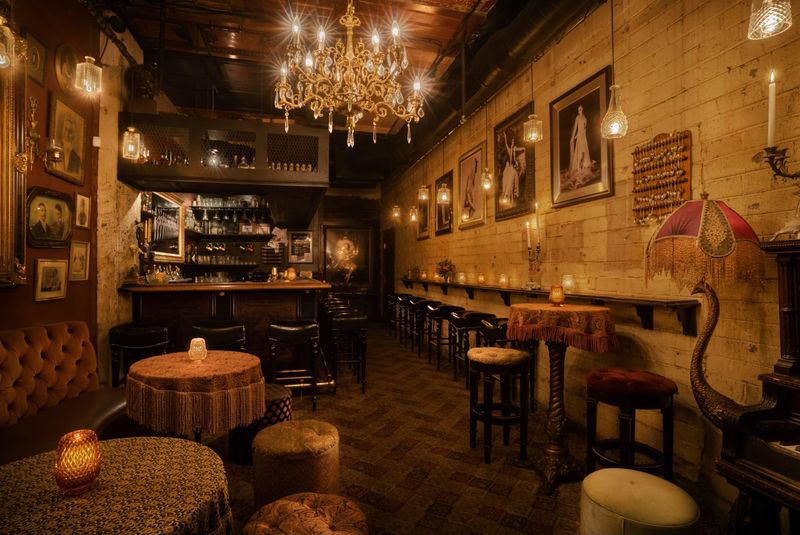 Secret Speakeasy Behind a Janitorial Closet