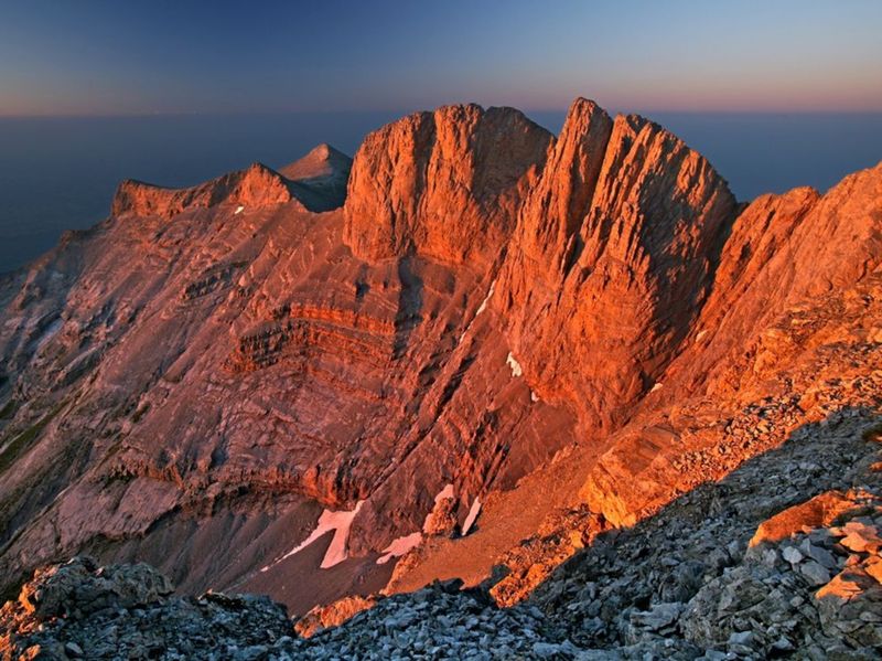 Mount Olympus' Mythical Peaks