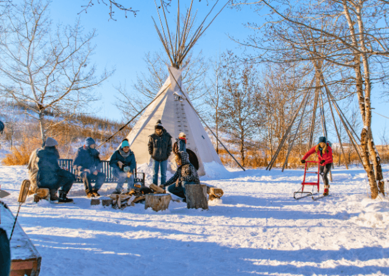 Cree Winter Festival in Saskatchewan