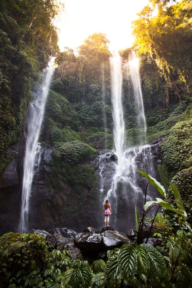 Visit the Waterfalls in Sekumpul