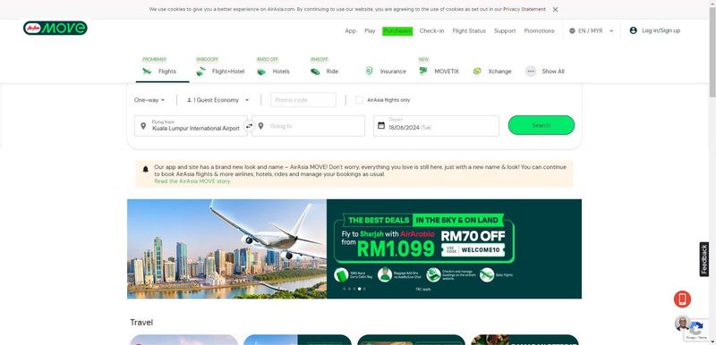Navigating Airline Websites
