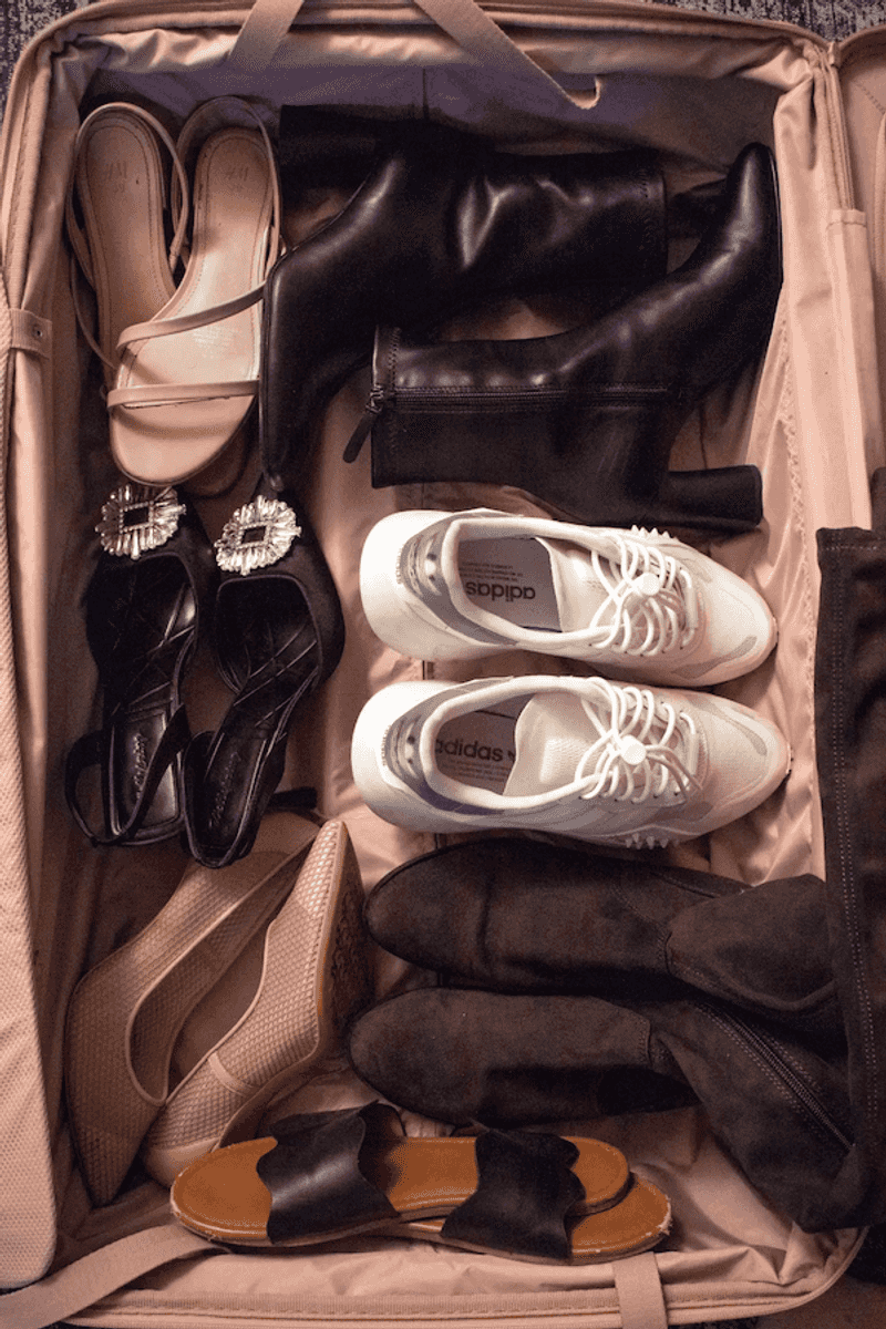 Layer Shoes at the Base