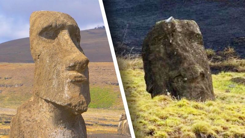 Easter Island Statues, Chile