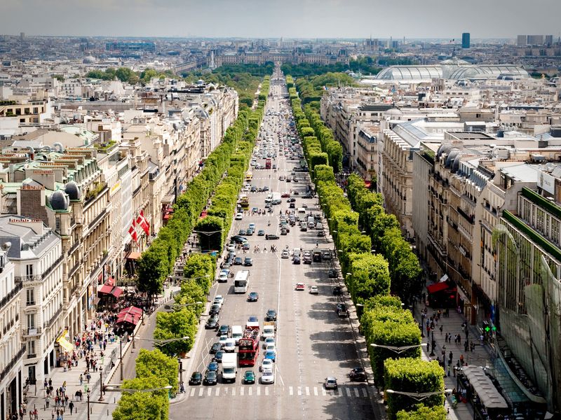 Shopping on the Champs-Élysées
