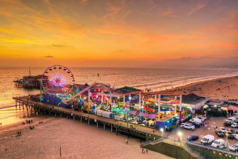 Santa Monica Beach, California