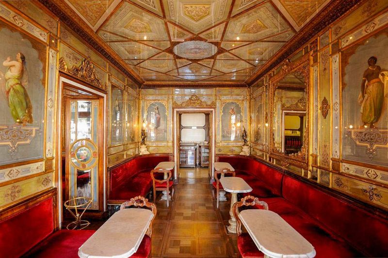 Unwind at a Historic Venetian Tea Room
