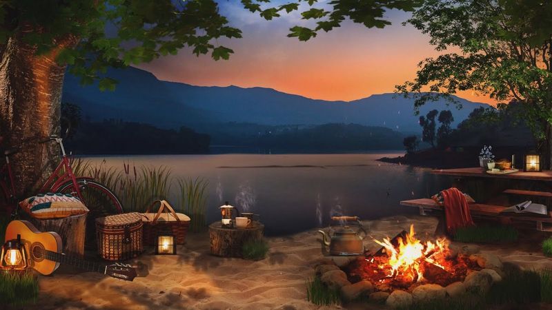 Evening Campfires