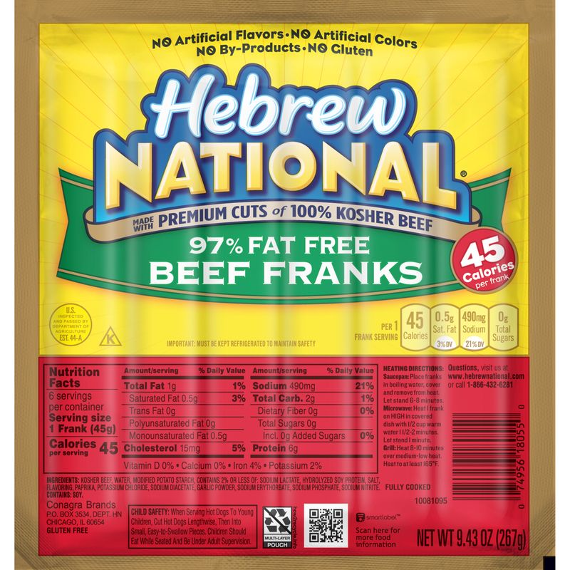 Hebrew National Beef Franks