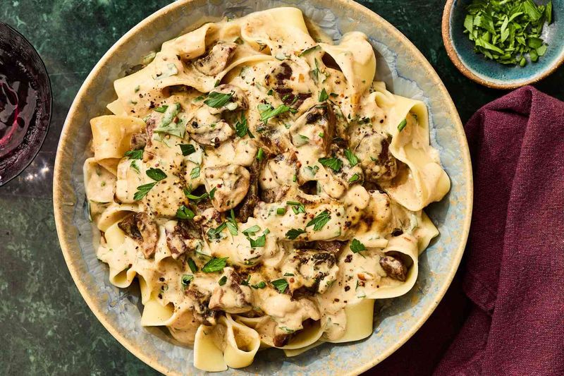 Beef Stroganoff