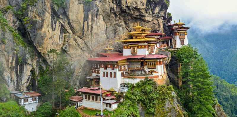 Misty Mountains of Bhutan