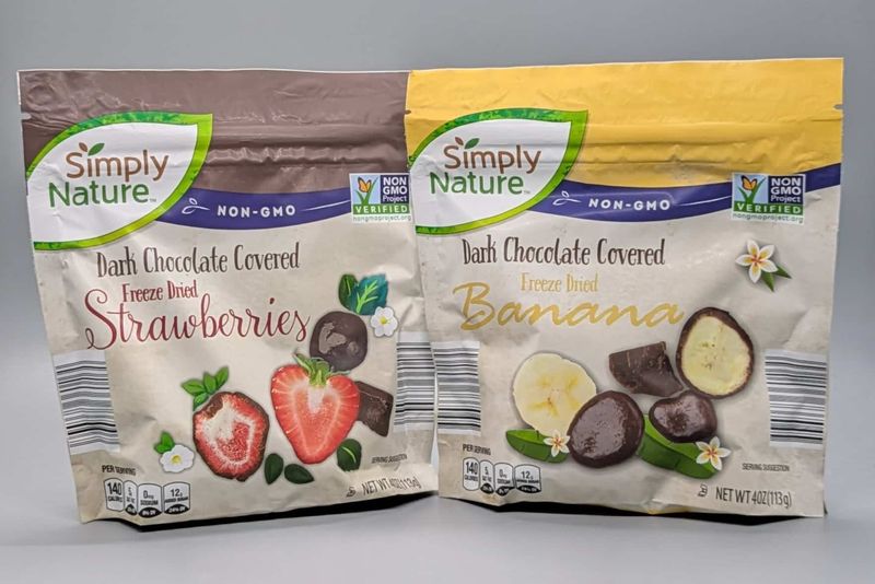 Simply Nature Chocolate-Covered Frozen Dried Fruit