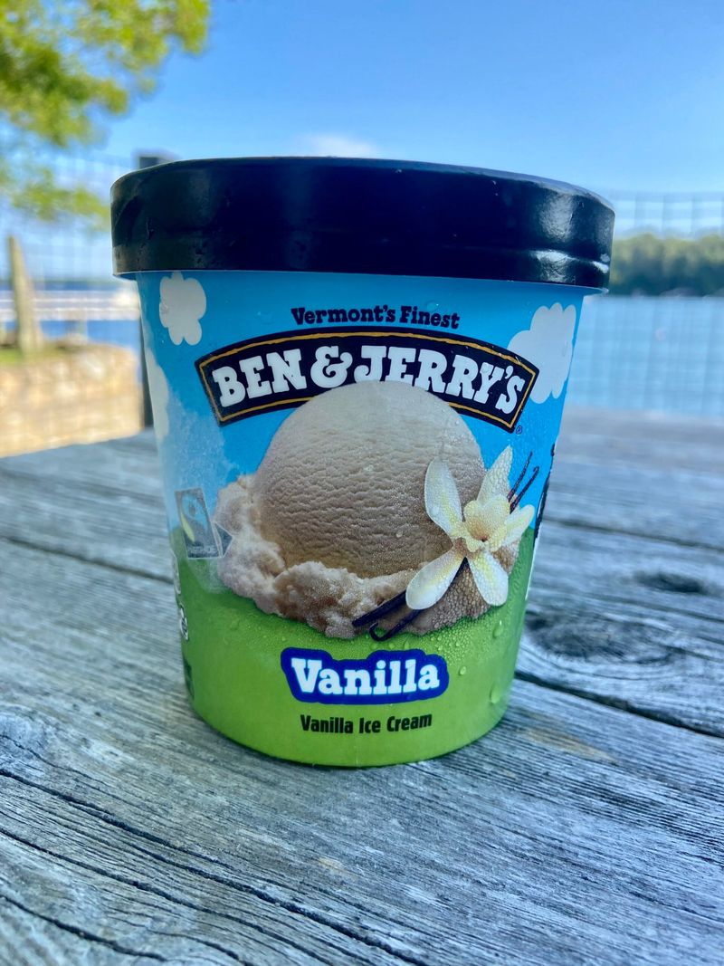 2. Ben & Jerry's Vanilla - Vermont Craftsmanship