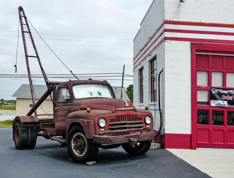 Cars on the Route - Galena, Kansas