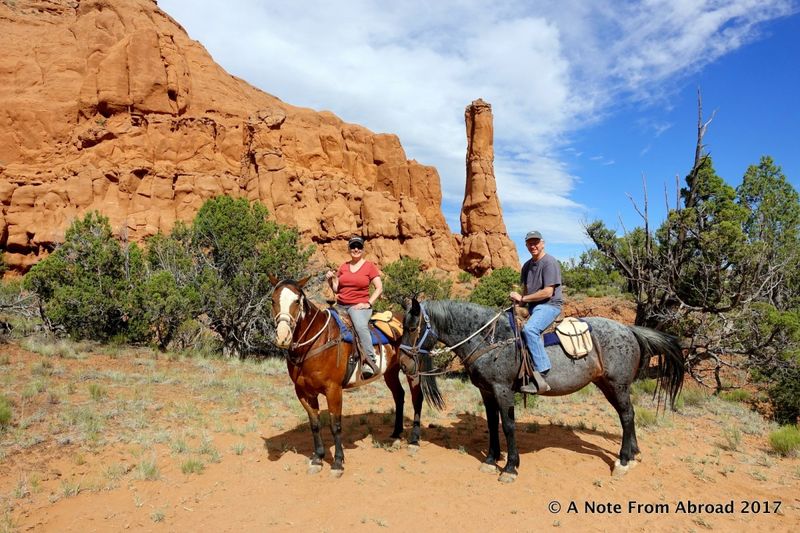 Horseback Riding Through Desert Wonderland