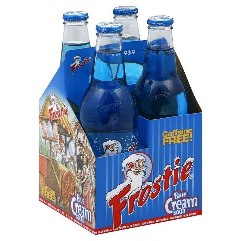 Frostie Blue Cream Soda 4-pack