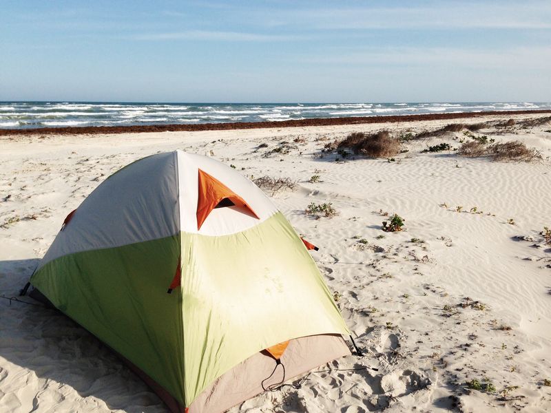 Comfortable Camping Near the Water
