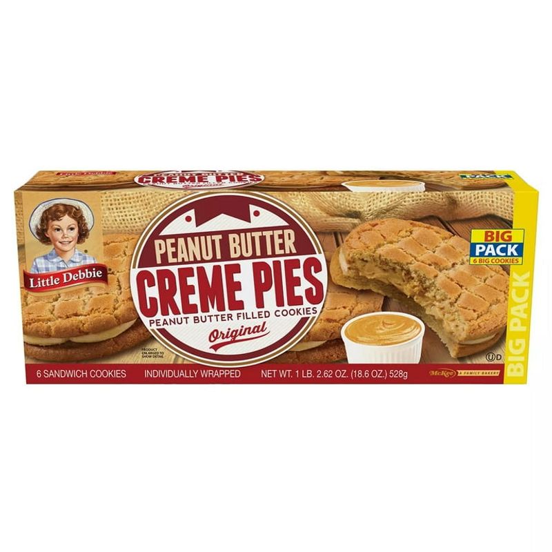 Peanut Butter Creme Pies - Reese's Meets Oatmeal Magic