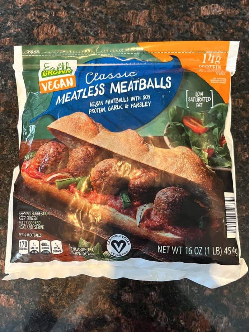 Earth Grown Meatless Meatballs
