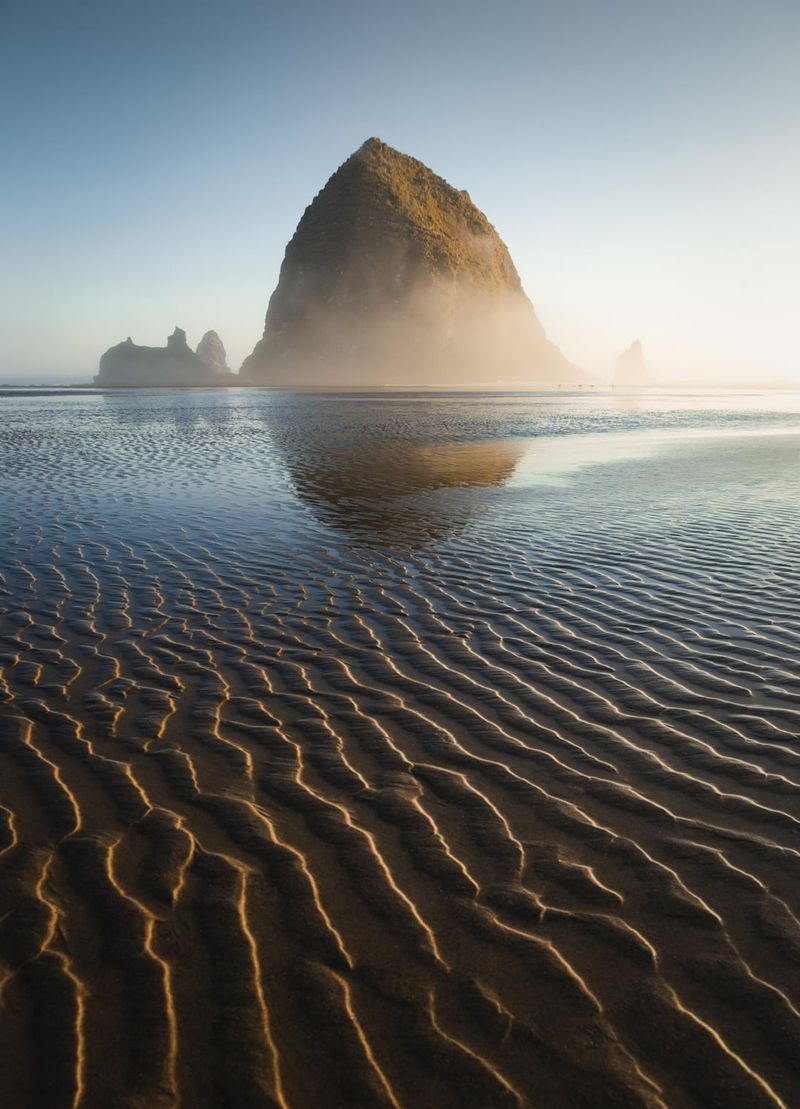 Cannon Beach's Haystack Rock from 'Point Break'