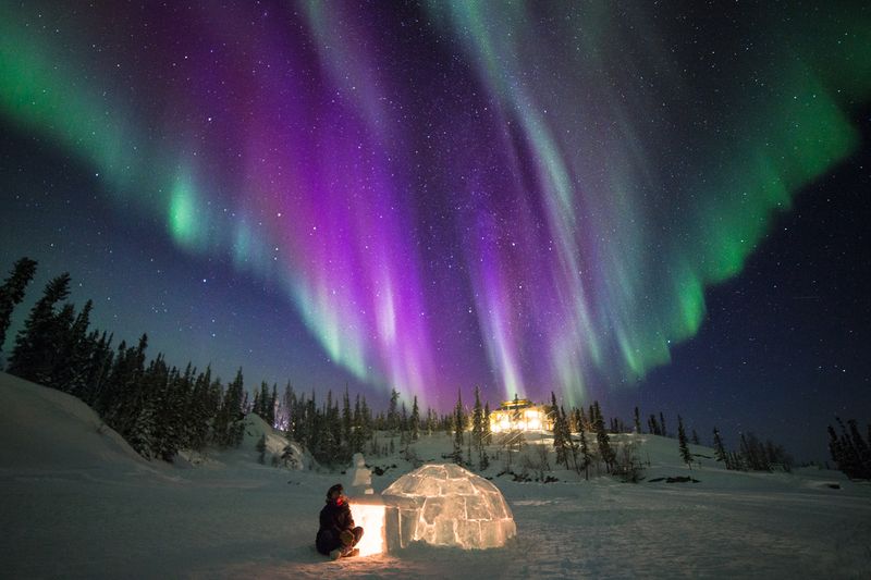 Blachford Lake Lodge's Outdoor Fire Spa