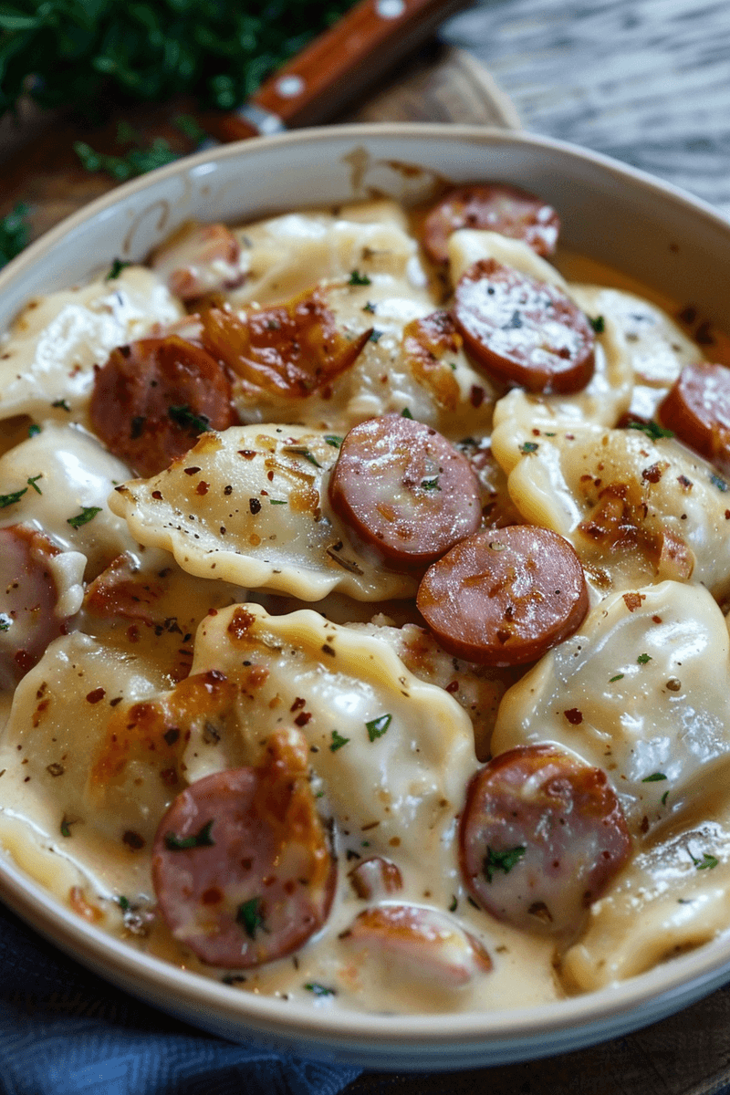 Regional Sausage & Pierogi Counter