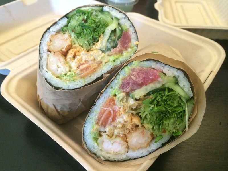 Over-the-Top Sushi Burritos