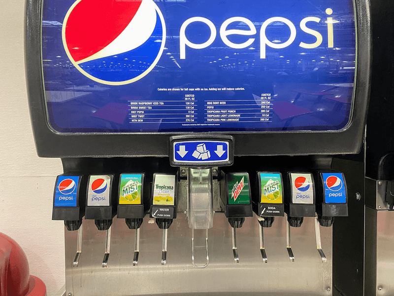 Food Court Fountain Drinks