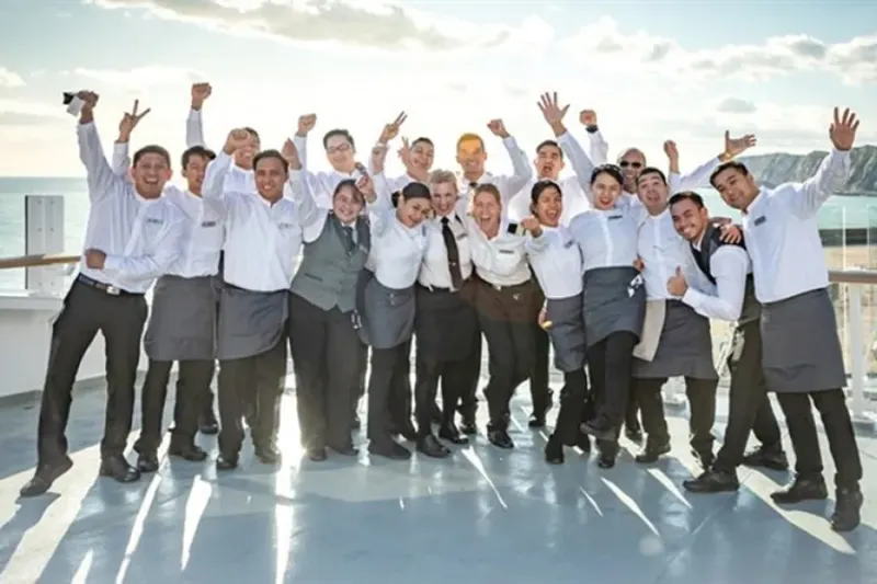 Camaraderie at Sea