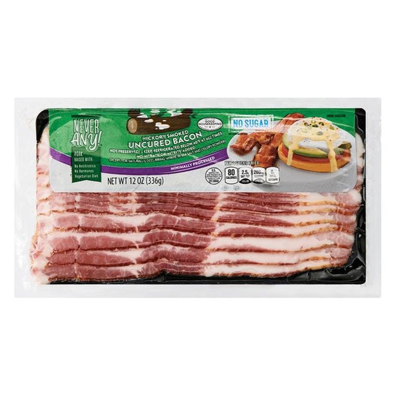 Never Any Hickory Smoked Uncured Bacon