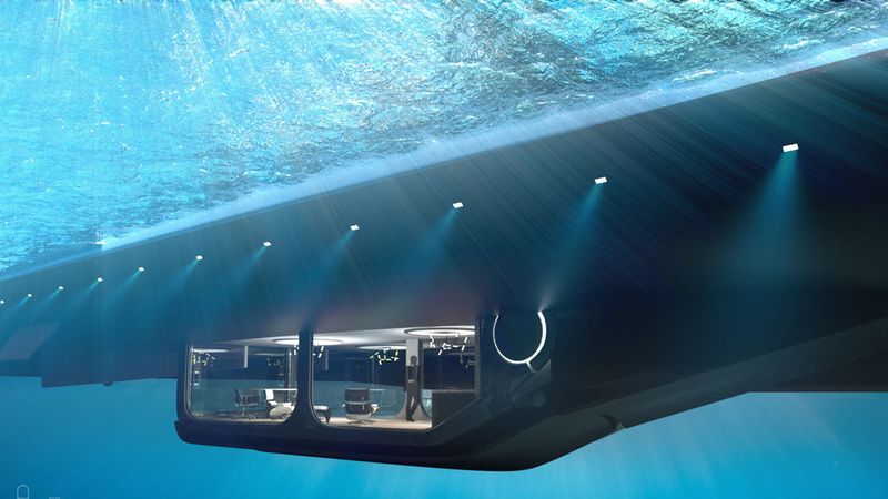 Underwater Viewing Lounges