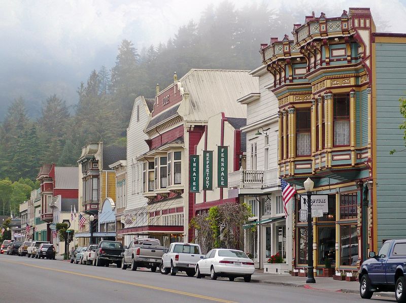 Ferndale, California: Victorian Facades with Mid-Century Hearts