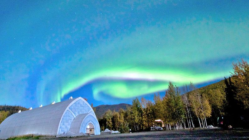 Chena Hot Springs' Aurora Ice Museum Spa