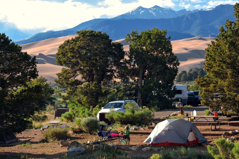 Piñon Flats Campground — Great Sand Dunes National Park, Colorado