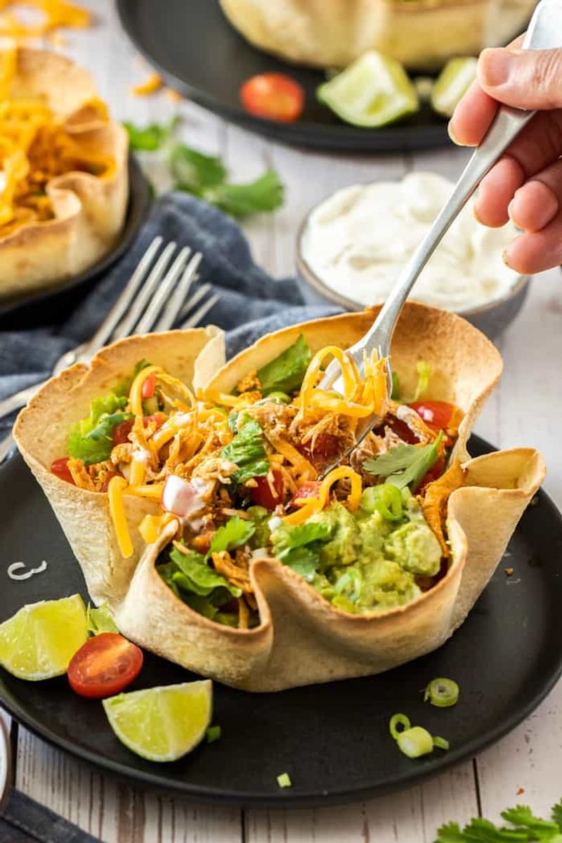 Gimmicky Taco Salad Bowls