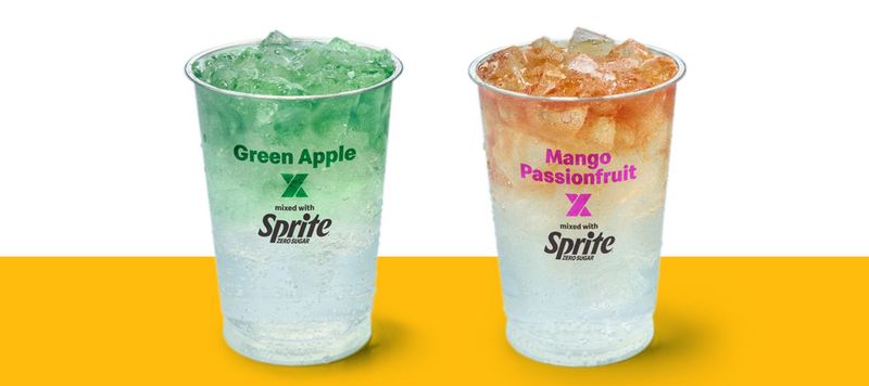 Sprite Zero with Flavored Syrups