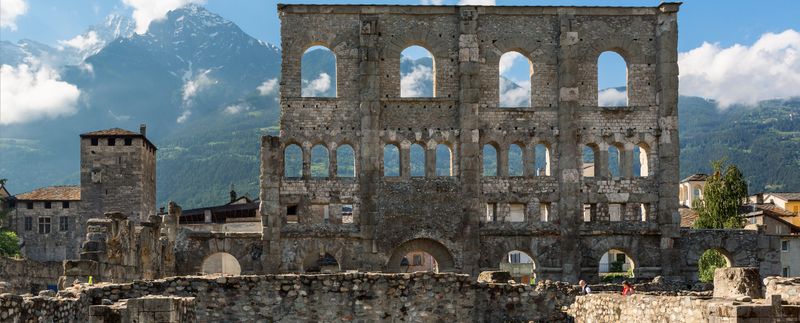 Vallee d’Aosta’s Roman Theater – Aosta Valley
