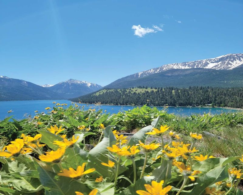 Wallowa Lake's Mountain Majesty in 'Paint Your Wagon'