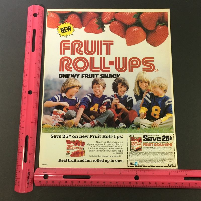 Fruit Roll-Ups: Lunchbox Superstars